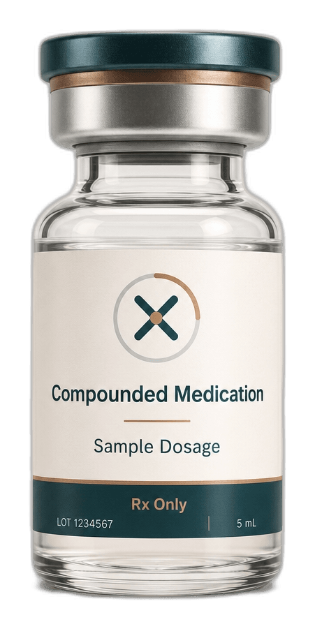 Longevixx compounded medication vial